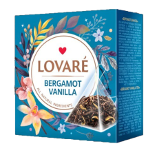 Чай в пірамідках TM Lovare "Bergamot Vanila" пакетований 15*2г