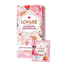 Чай TM Lovare «STRAWBERRY MARSHMALLOW» пакетований  24*1.5 г