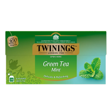 Чай Twinings зелений з м'ятою в пакетиках (25х2г)