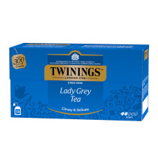 Чай Twinings чорний  Леді Грей в пакетиках (25х2г)