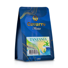Кава натуральна зернова Cavarro «Mono Arabica Tanzania Kilimanjaro» 250 г