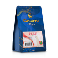 Кава натуральна зернова Cavarro "Mono Arabica Peru" 250 г