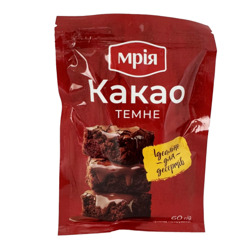 Какао-порошок 22% Мрія 60 г Какао-порошок 22% Мрія 60 г