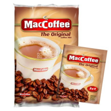 Кавовий напій 3в1 MacCoffee Original 20 г/25шт в уп. Кавовий напій 3в1 MacCoffee Original 20 г/25шт в уп.
