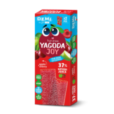 Пастила фруктова в інд. упаковці "Jagoda Joy" із соком вишні D. E. M. I. 8шт/15г Пастила фруктова в інд. упаковці "Jagoda Joy" із соком вишні D. E. M. I. 8шт/15г