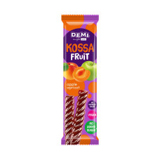 Пастила фруктова "Kossa-Fruit" із соком абрикоса D. E. M. I. 15г/30 шт ШОУБОКС Пастила фруктова "Kossa-Fruit" із соком абрикоса D. E. M. I. 15г/30 шт ШОУБОКС
