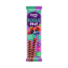 Пастила фруктова в інд. упаковці "Kossa-Fruit" із соком лісових ягід D. E. M. I. 30шт/15г ШОУБОКС Пастила фруктова в інд. упаковці "Kossa-Fruit" із соком лісових ягід D. E. M. I. 30шт/15г ШОУБОКС