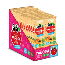 Пастила фруктова "Yagoda Joy" з соком абрикоса 40 шт 15г в уп. ТМ D.E.M.I. Пастила фруктова "Yagoda Joy" з соком абрикоса 40 шт 15г в уп. ТМ D.E.M.I.